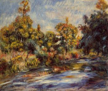 Pierre Auguste Renoir : Landscape with River